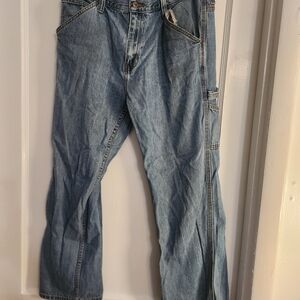 Faded Glory Relaxed Fit Light Blue Jeans